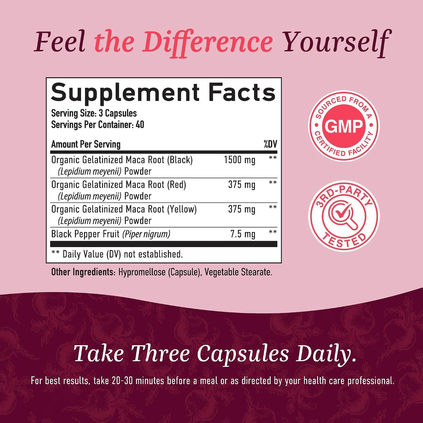 Rekindl Maca Root Capsules